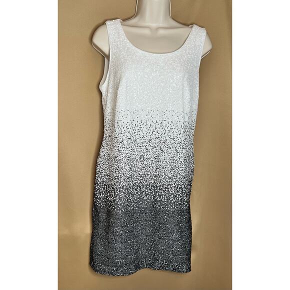 Maia Sequin Ombré Sheath Dress 8 - Picture 3 of 8